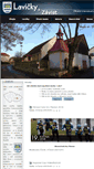 Mobile Screenshot of obec-lavicky.cz
